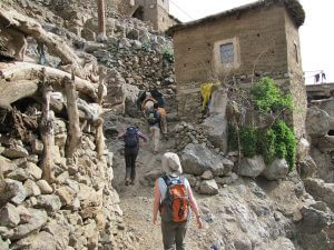 Real Hike Berber Villages 4 Days, Village - Beautifull view over Anguer Summit