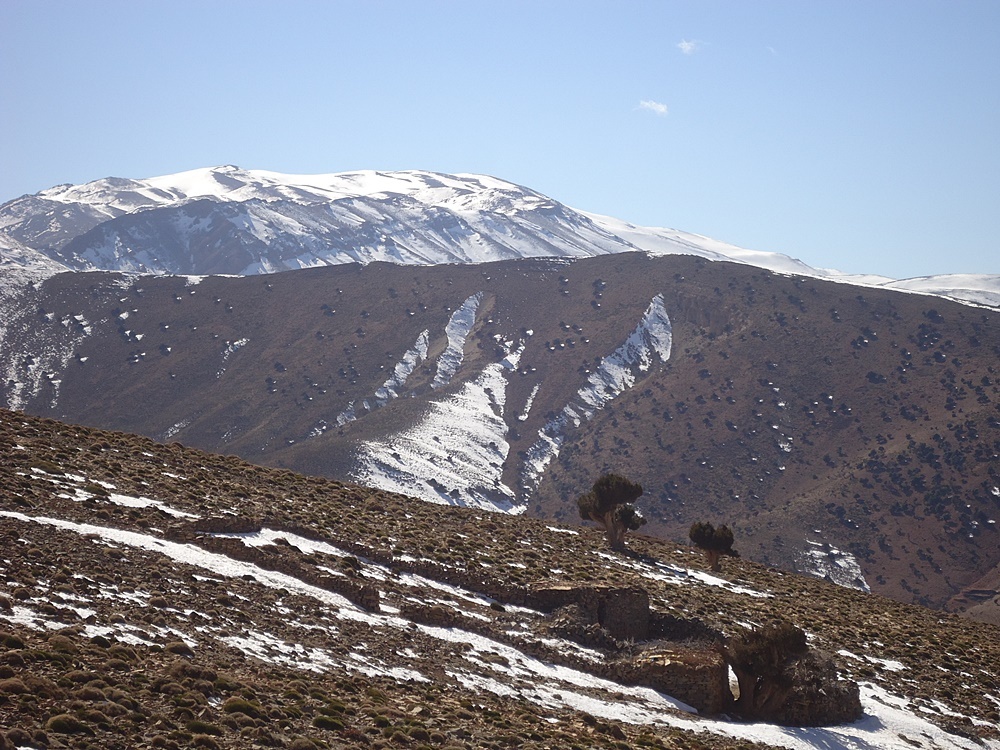 The Mgoun Summit - Central High Atlas Mountains