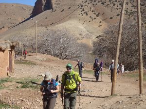 Trekking in Morocco - central high atlas mountains