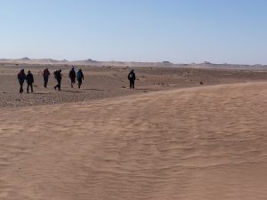 trekking in the desert chegaga