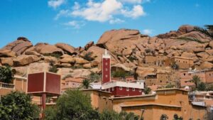 Tafraoute village in Morocco Tours