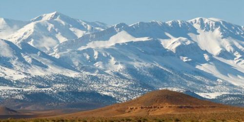 Mountain treks Ayachi Mountain in Eastern High Atlas Mountains Mountain treks Ayachi Mountain in Eastern High Atlas Mountains