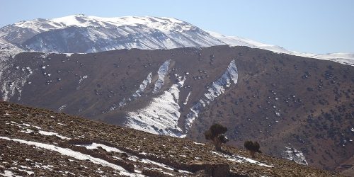 The Mgoun Summit – Central High Atlas Mountains The Mgoun Summit - Central High Atlas Mountains