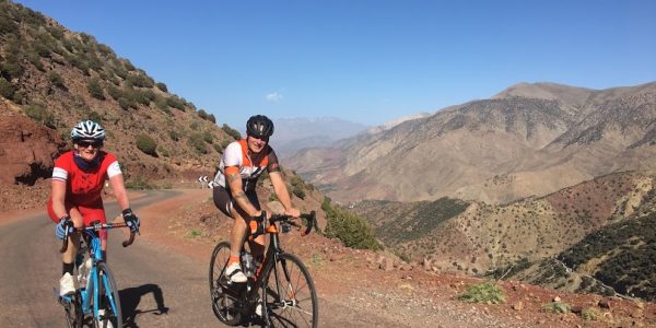 cycling in Morocco - Tizi n Test