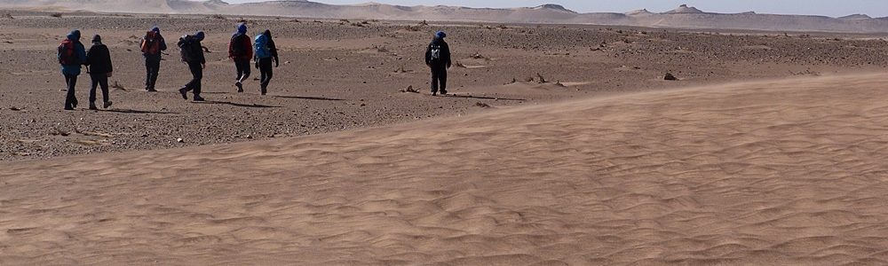 trekking in the desert chegaga
